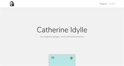 Desktop Screenshot of catherineidylle.com